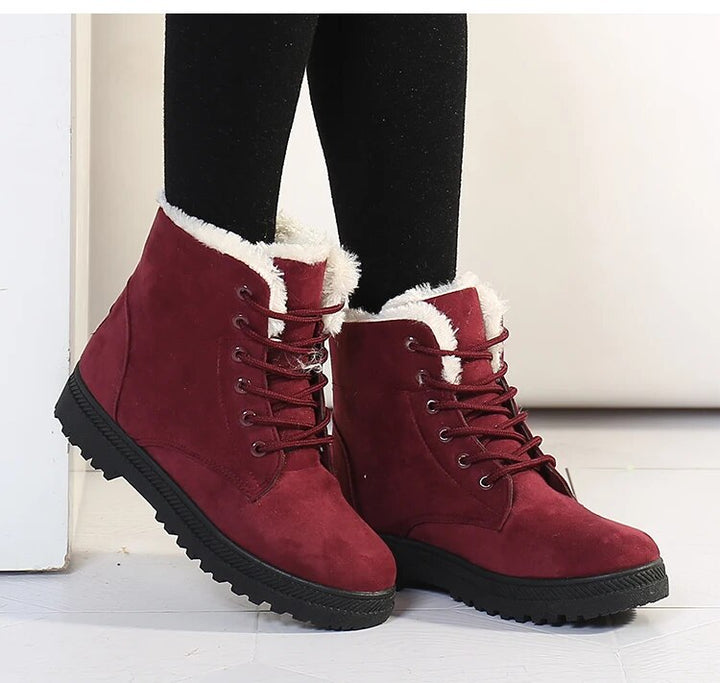 LILI™ | Veterschoenen met antislip sneeuw